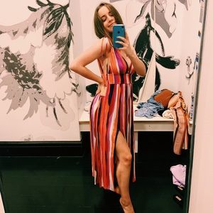 MULTI-COLORED MAXI DRESS 💕